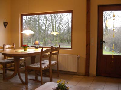 Essecke mit Ausblick